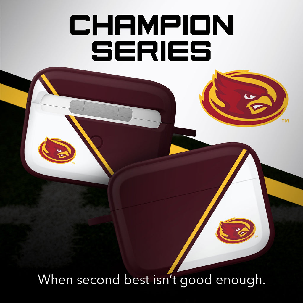 Iowa State Cyclones HDX Champion Series Apple AirPods Pro 1 & 2 Case Cover