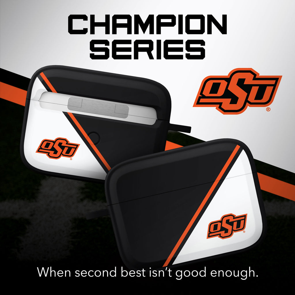 Oklahoma State Cowboys HDX Champion Series Apple AirPods Pro 1 & 2 Case Cover