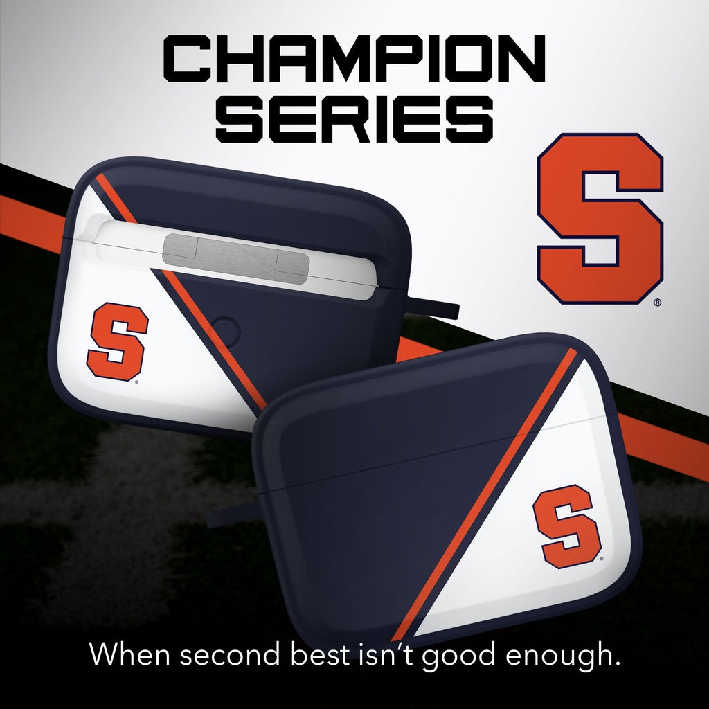Syracuse Orange HDX Champion Series Apple AirPods Pro 1 & 2 Case Cover