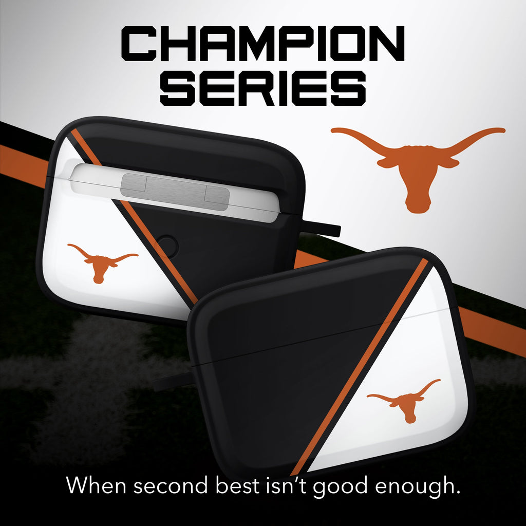 Texas Longhorns HDX Champion Series Apple AirPods Pro 1 & 2 Case Cover