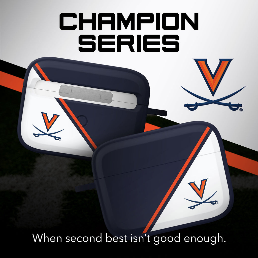 Virginia Cavaliers HDX Champion Series Apple AirPods Pro 1 & 2 Case Cover