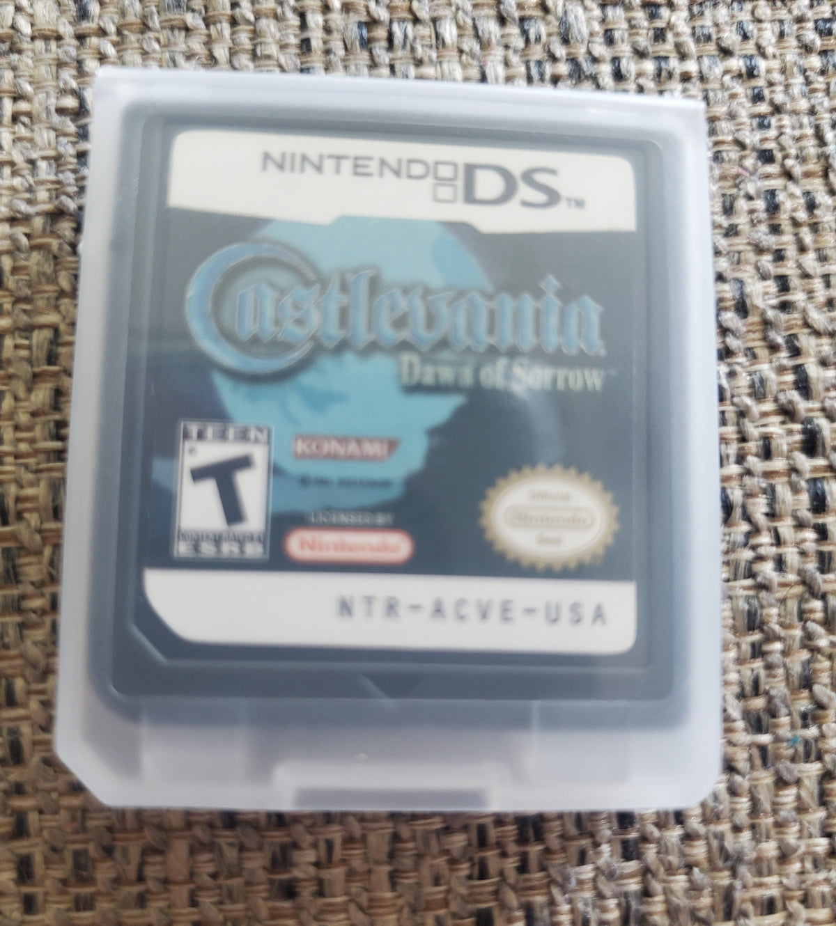 Castlevania Dawn of Sorrow NDS Video Game Cartridge Nintendo DS 2005