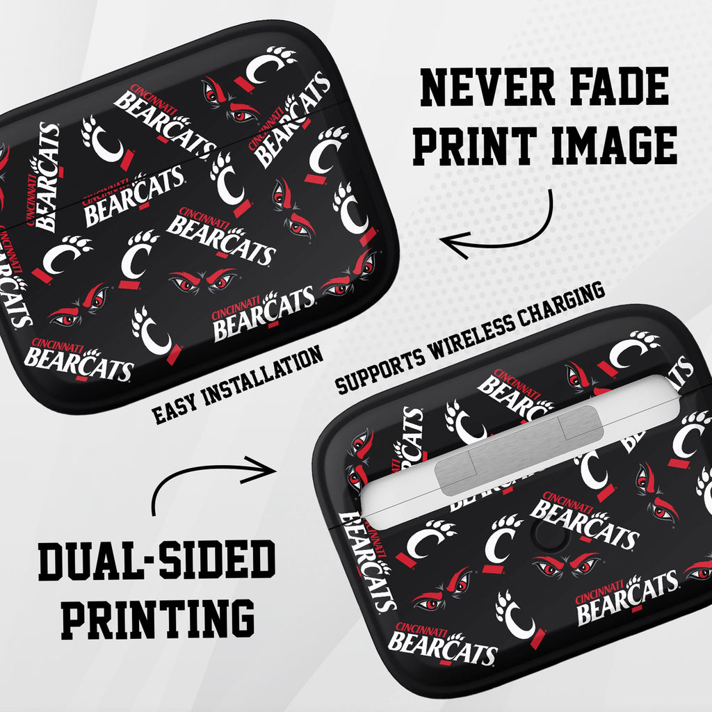 Cincinnati Bearcats HDX AirPods Pro 1 & 2 Case Cover
