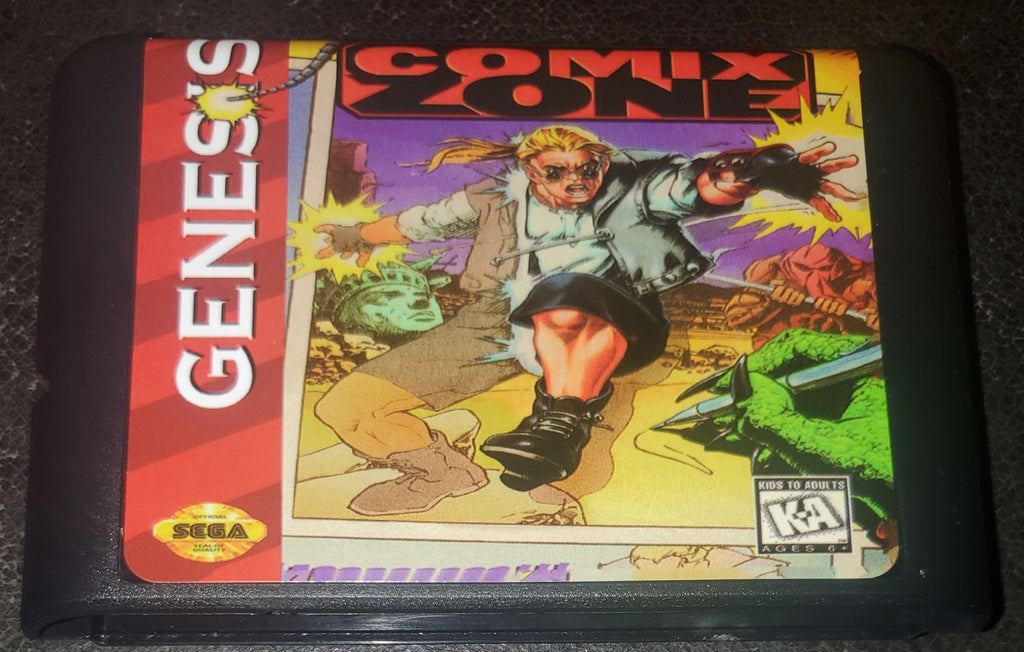 Sega Genesis Mega Drive Video Game Cartridges