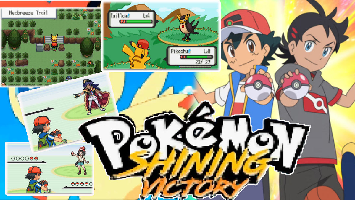 Pokemon Shining Victory GBA Pokemon ROM Hack Video Game Boy Advance