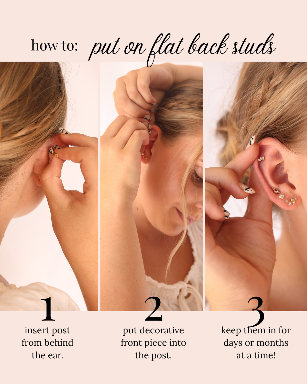 Danielle Flat Back Stud