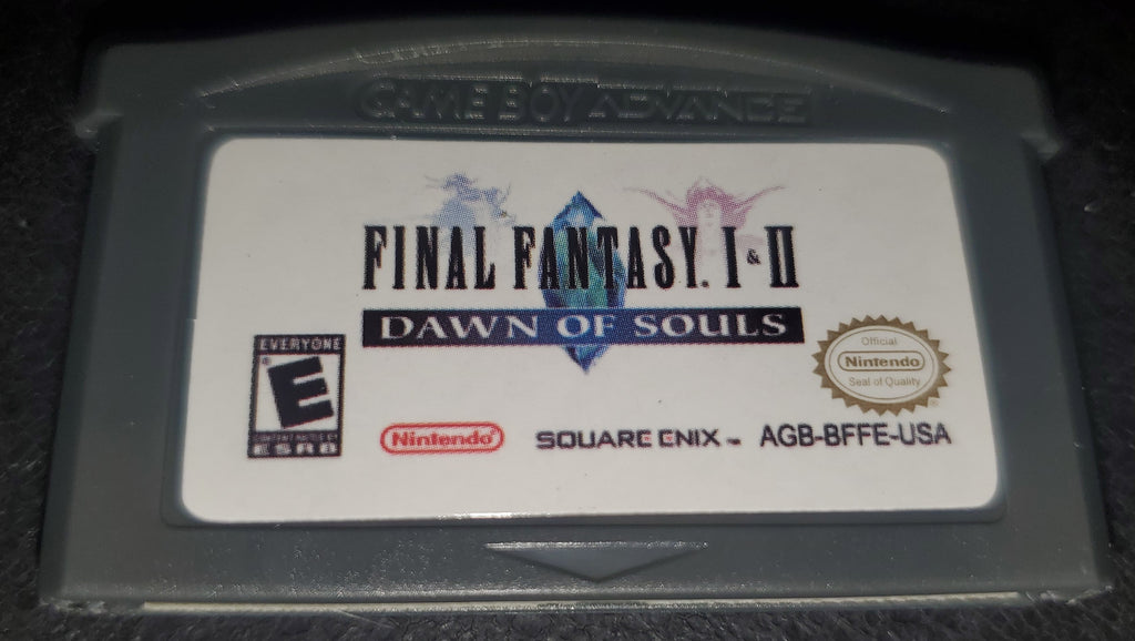 Final Fantasy 1 & 2 Dawn of Souls GBA Video Game Boy Advance 2004