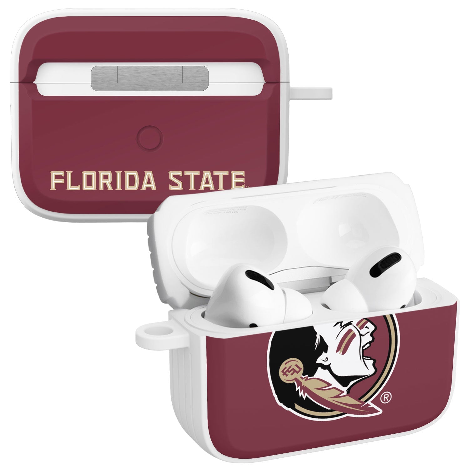 Florida State Seminoles HDX Apple Airpods Pro 1 & 2 Case Cover