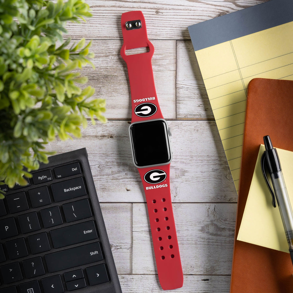 Georgia Bulldogs HD Apple Watch Band