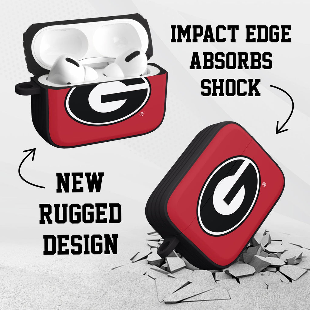 Georgia Bulldogs HDX AirPods Pro 1 & 2 Case Cover