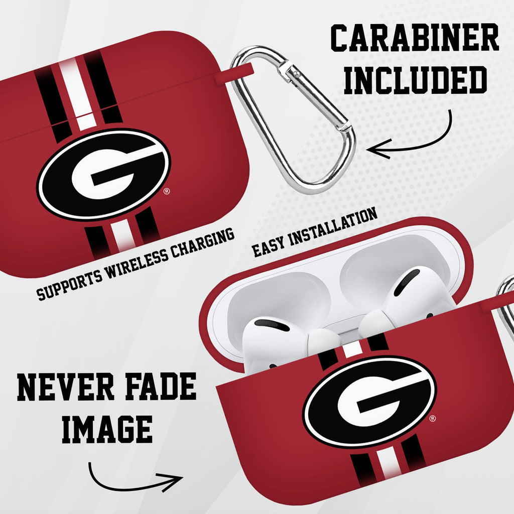 Georgia Bulldogs HD AirPods Pro 1 & 2 Case Cover