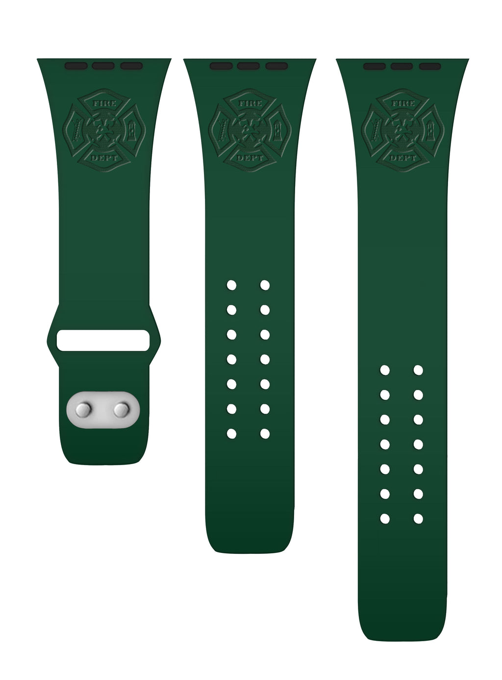 Firefighter First Responder Engraved  Apple Watch Band