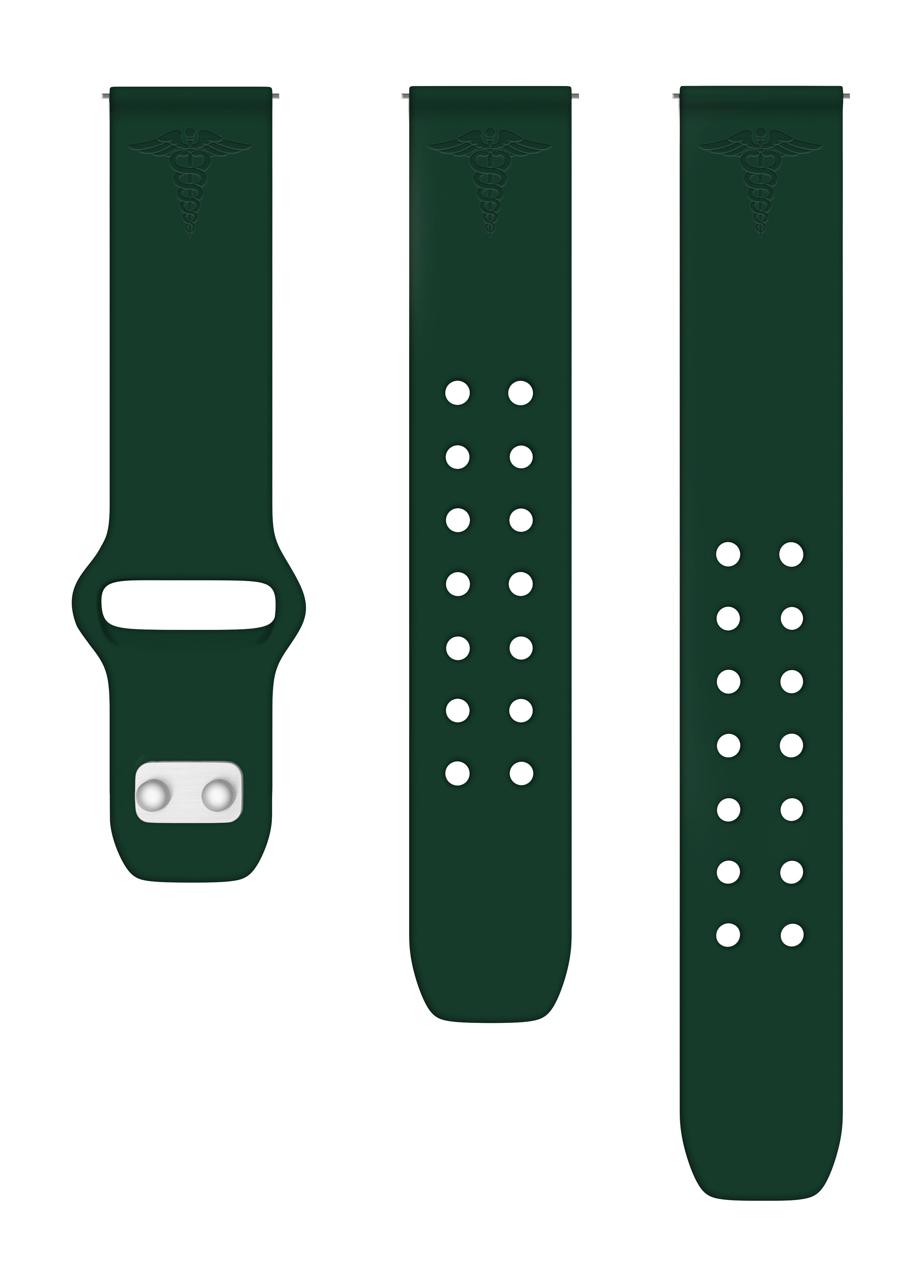 Registered Nurse First Responder  Watchband for Samsung, Garmin, Fossil, and More for Samsung, Garmin, Fossil, and More