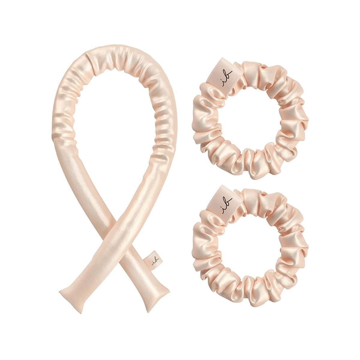Invisibobble Handle With Curl Heatless Curling Hair Accessories Set - 3 Piece Hair Clips for Effortless Curls Without Heat Damage