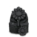 iPinee Oxford Backpack For Women Large Capacity Luxury Designer Schoolbag With Sun Flower High Quality Casual Travel Bag