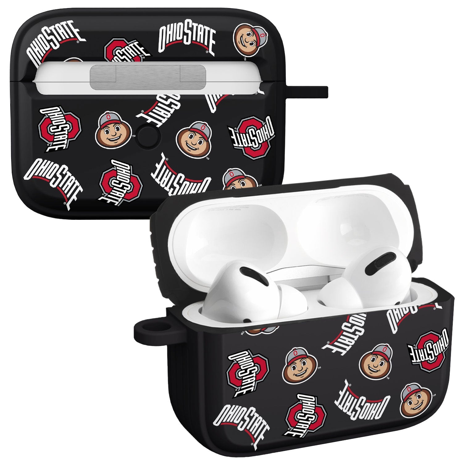 Ohio State Buckeyes HDX Apple AirPods Pro 1 & 2 Case Cover