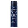 Nivea Men 72-Hour Anti-Perspirant Deodorant Spray - Long Lasting Protection with Activated Carbon