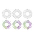 Invisibobble Kids Original Disney Tiana 6-Pack Hair Ties - Gentle Disney Princess Hair Accessories for Children
