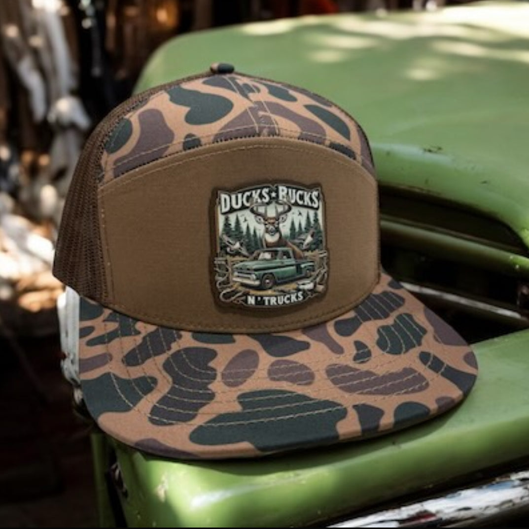 Ducks Bucks N' Trucks Patch - SA7AGE Lost Hat. Co.
