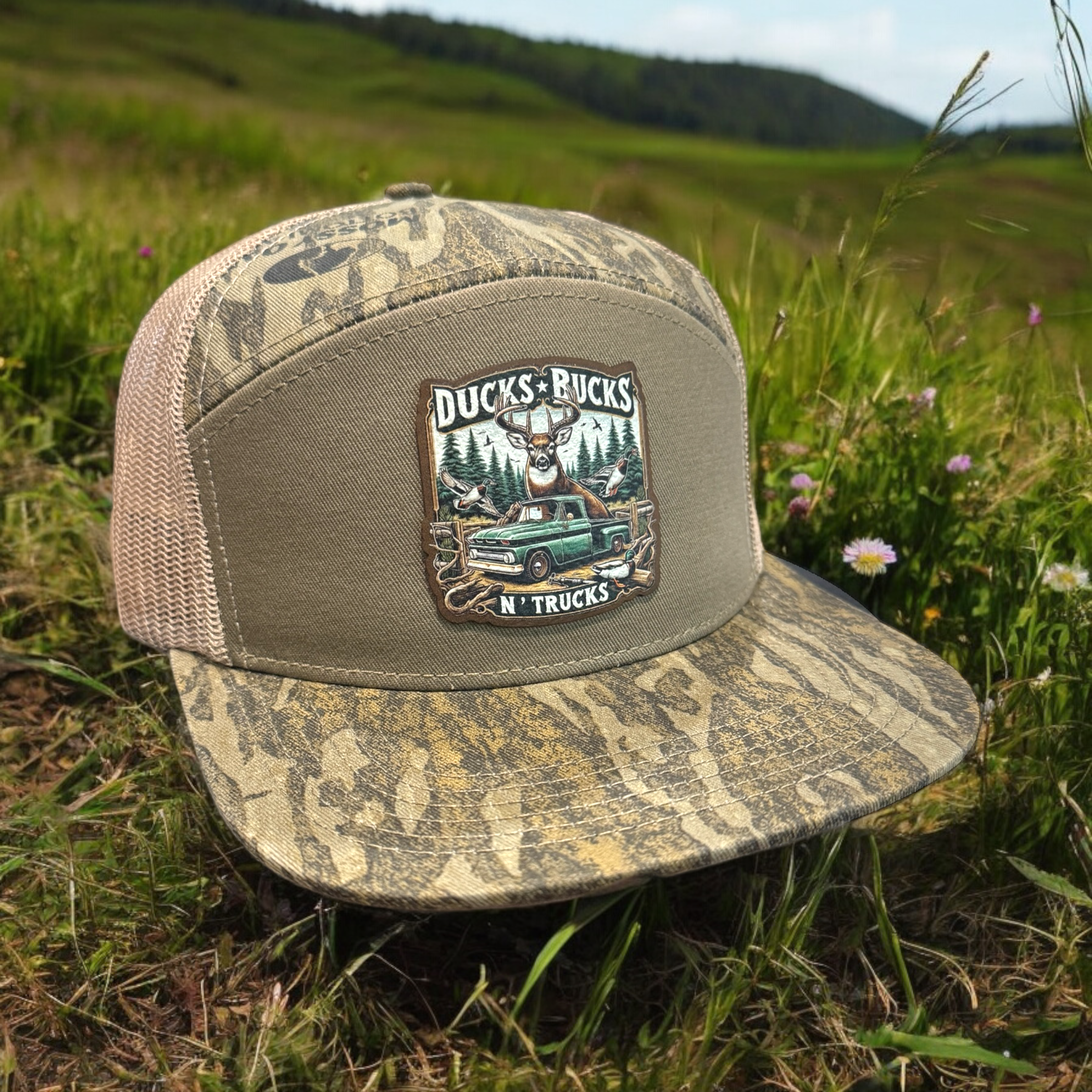 Ducks Bucks N' Trucks Patch - SA7AGE Lost Hat. Co.