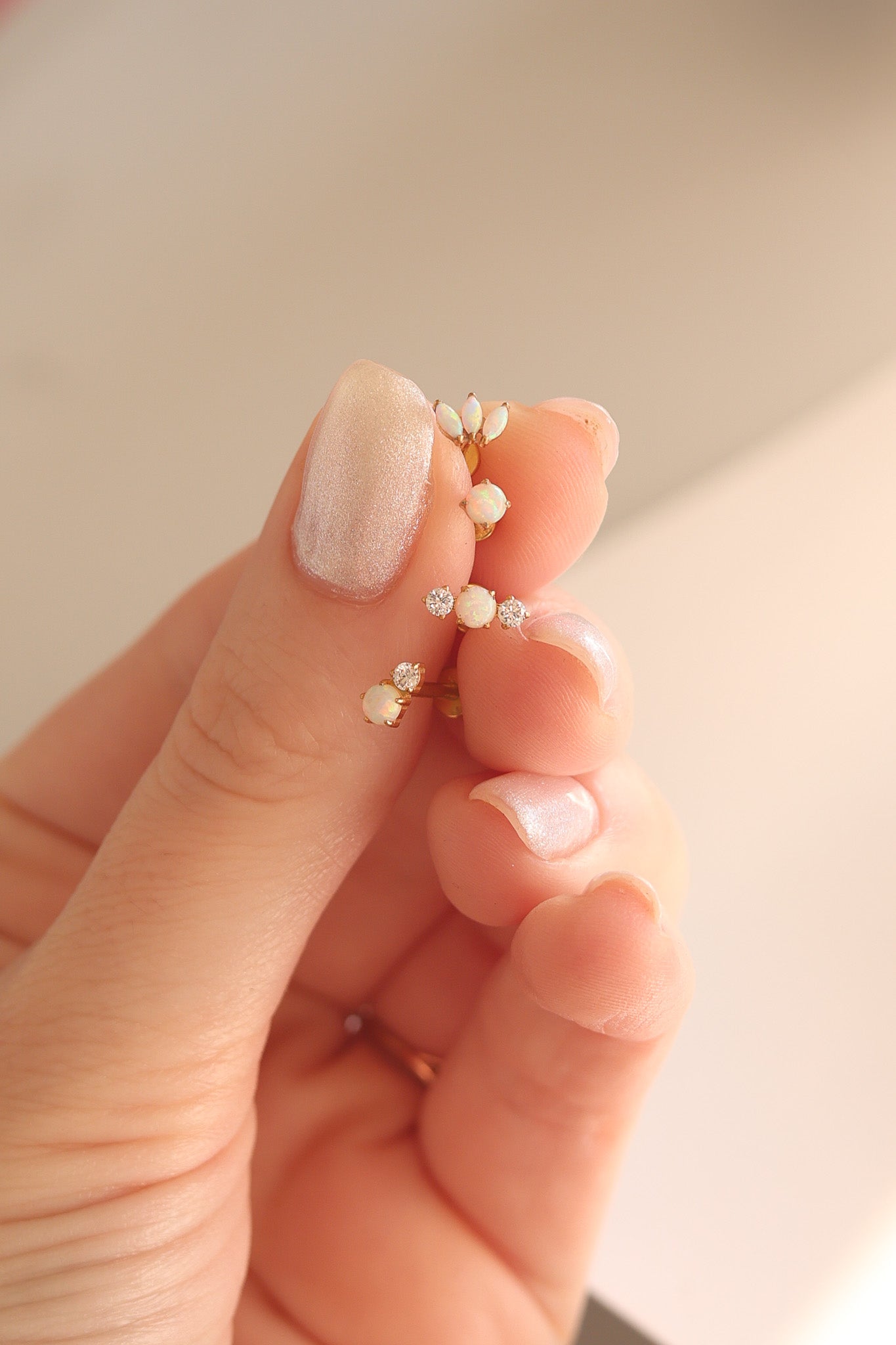 Ophelia Flat Back Stud