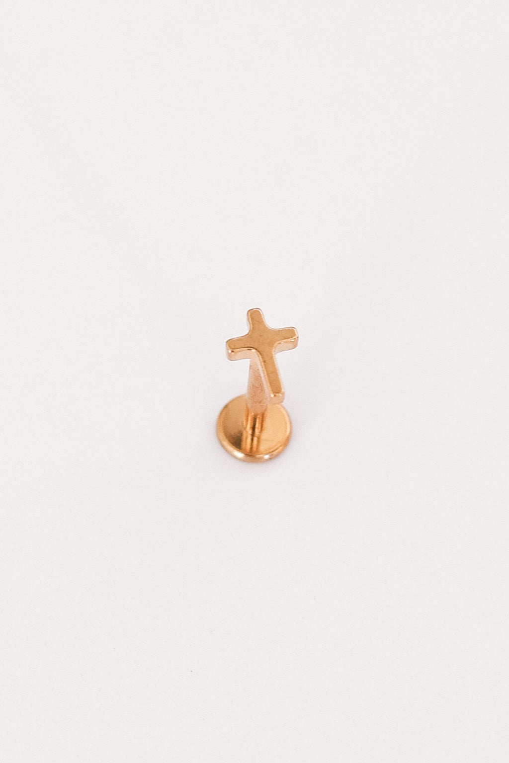 Cross Flat Back Stud