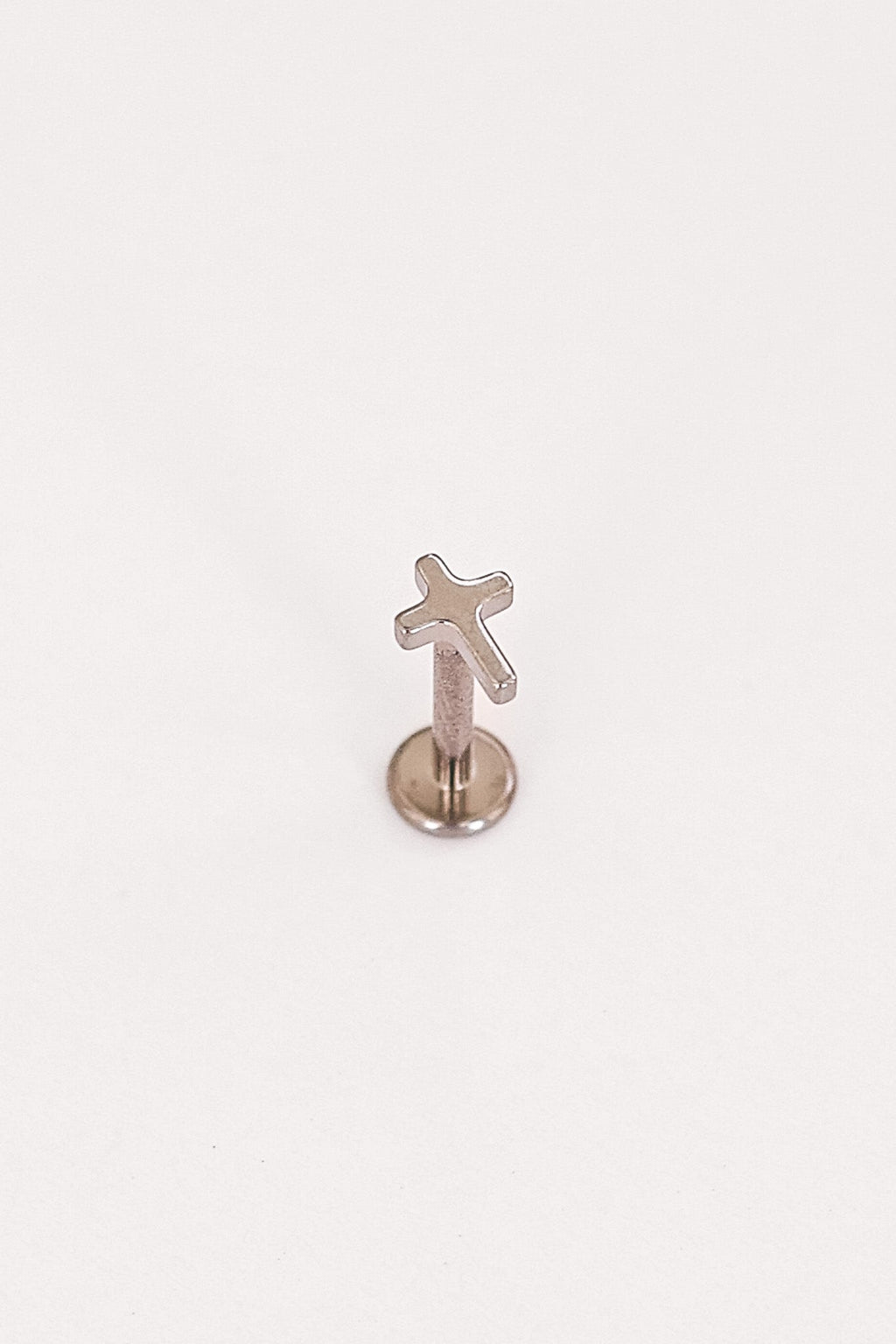 Cross Flat Back Stud