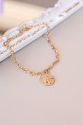Sand Dollar Anklet