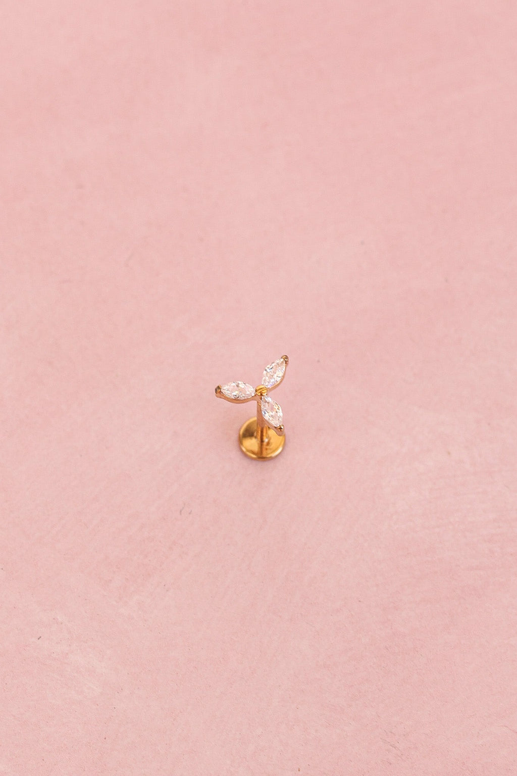 Iris Flat Back Stud