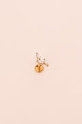Vine Flat Back Stud
