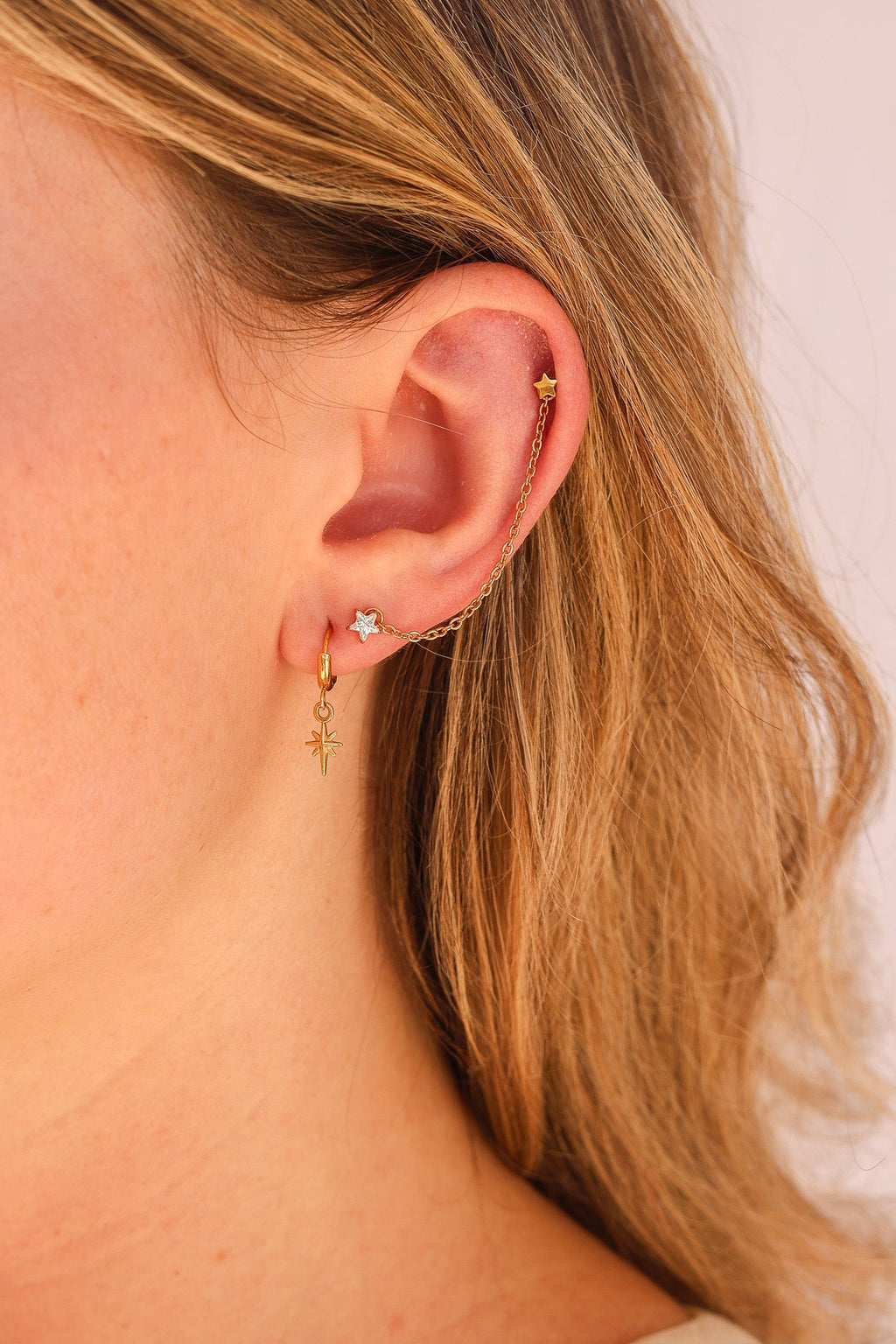 Mini Star Flat Back Stud