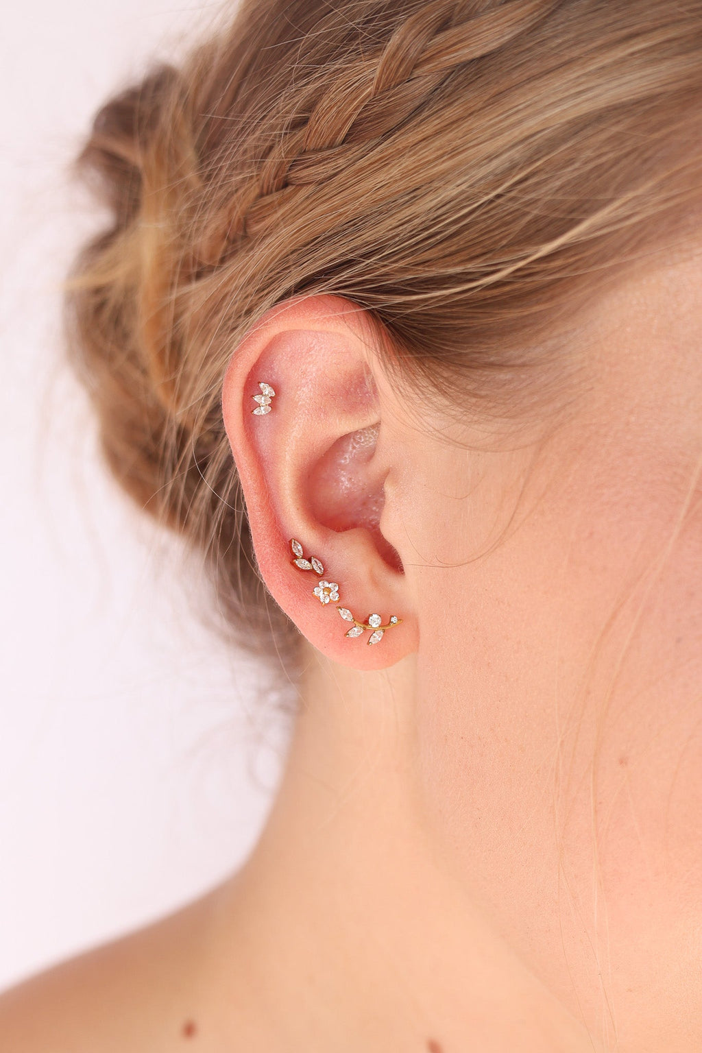 Leah Flat Back Stud