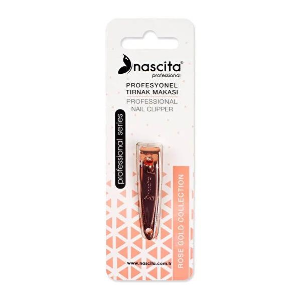 Nascita Professional Bronze Nail Clippers: Durable, Precise Nail Trimming Tool for a Clean Manicure