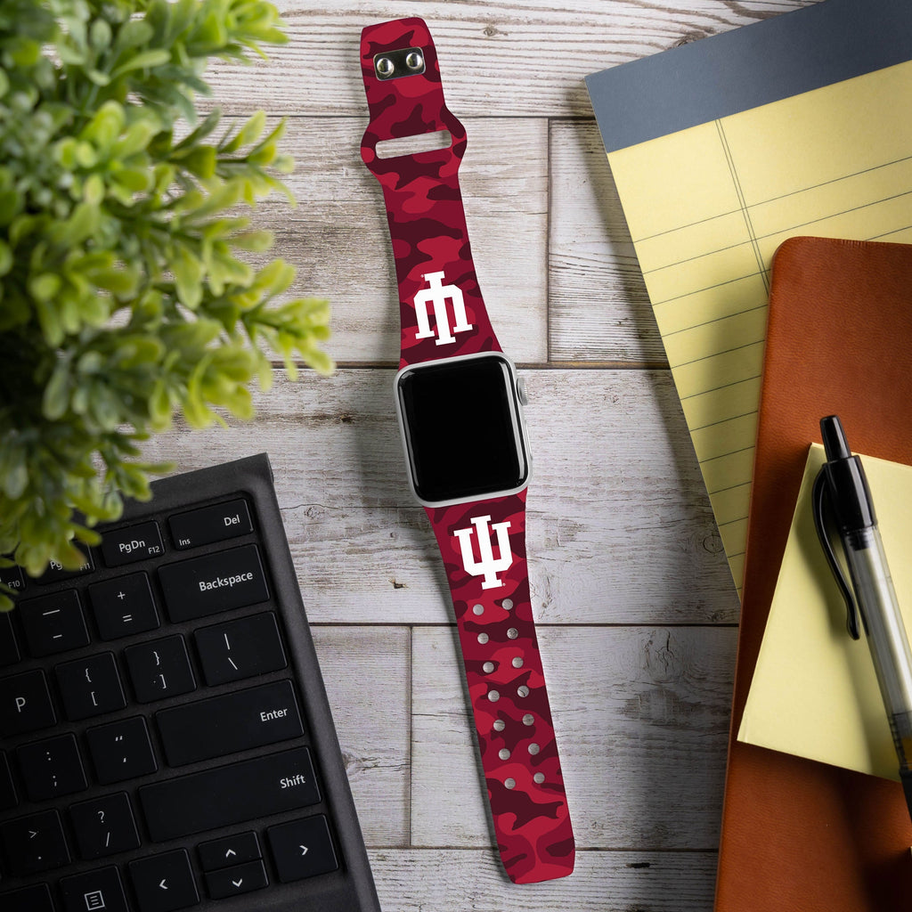 Indiana Hoosiers HD Apple Watch Band
