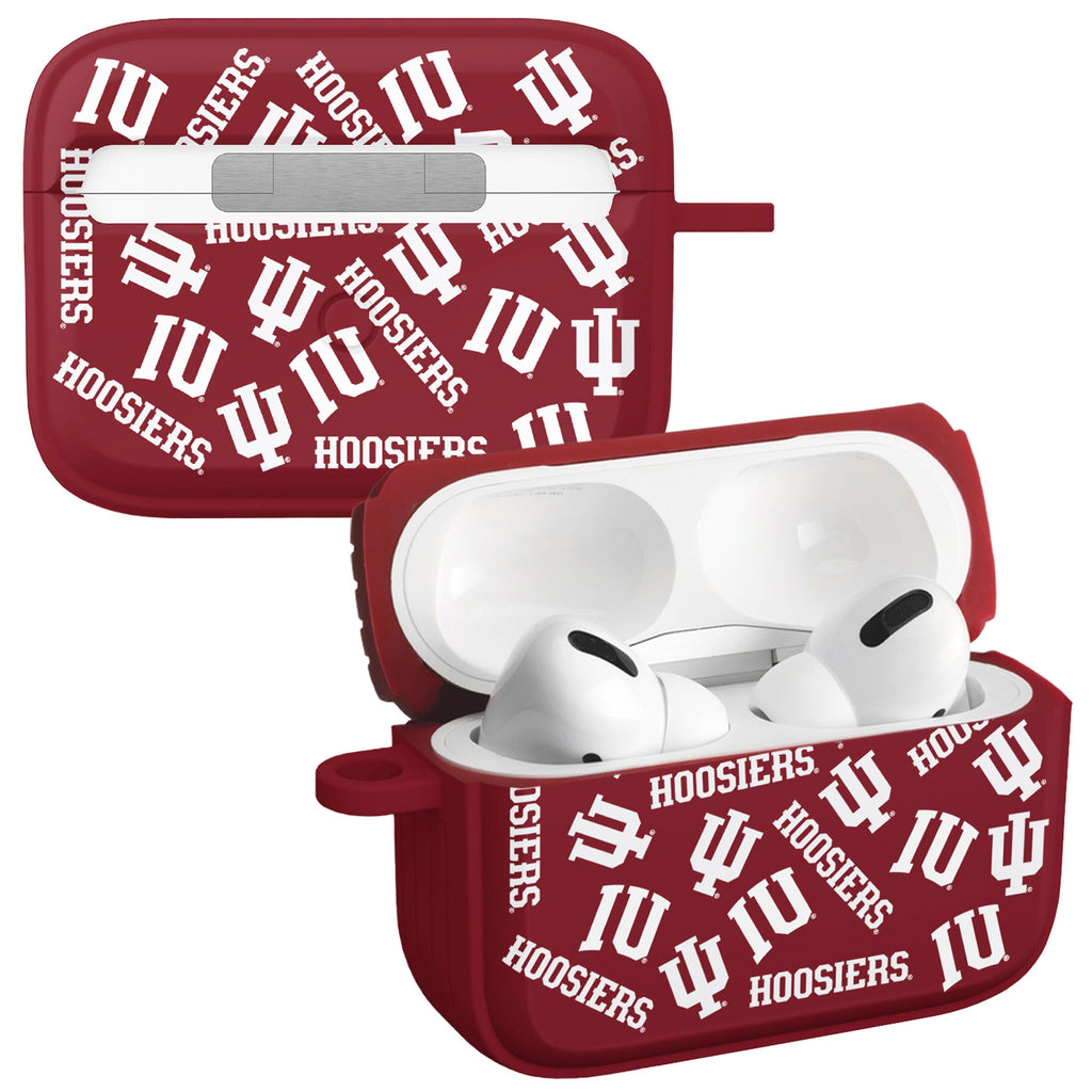 Indiana Hoosiers HDX Apple Airpods Pro 1 & 2 Case Cover