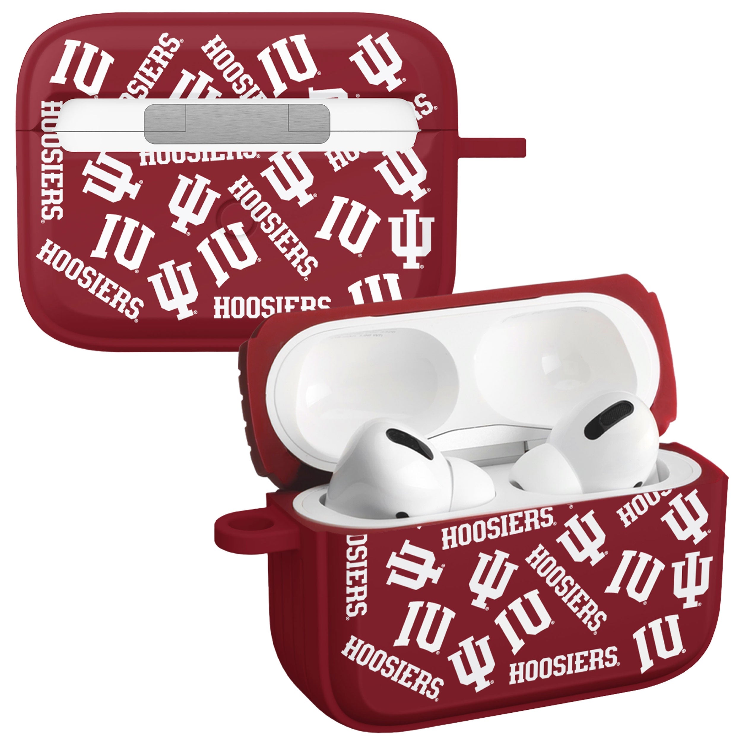 Indiana Hoosiers HDX Apple Airpods Pro 1 & 2 Case Cover