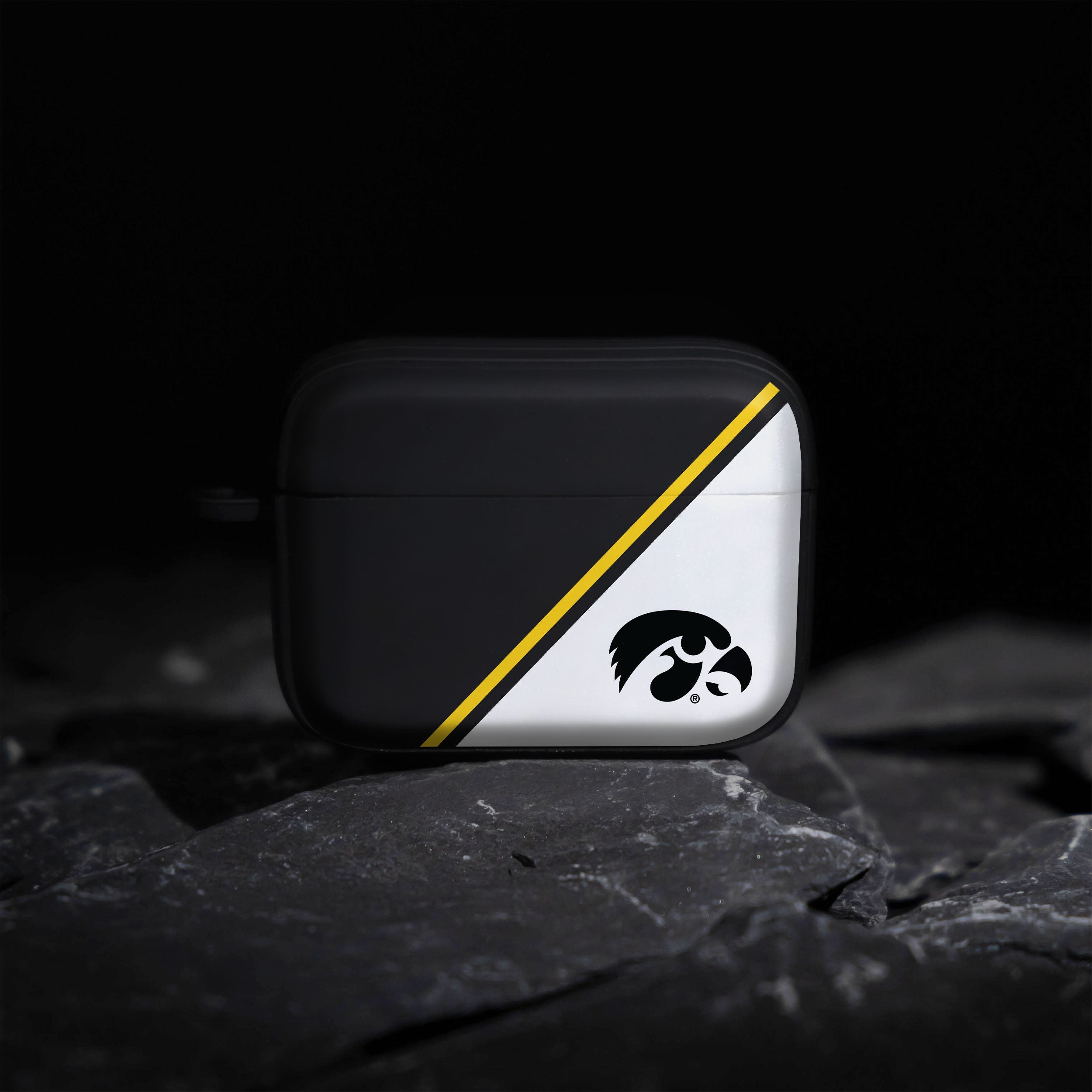 Iowa Hawkeyes HDX Champion Series Apple AirPods Pro 1 & 2 Case Cover