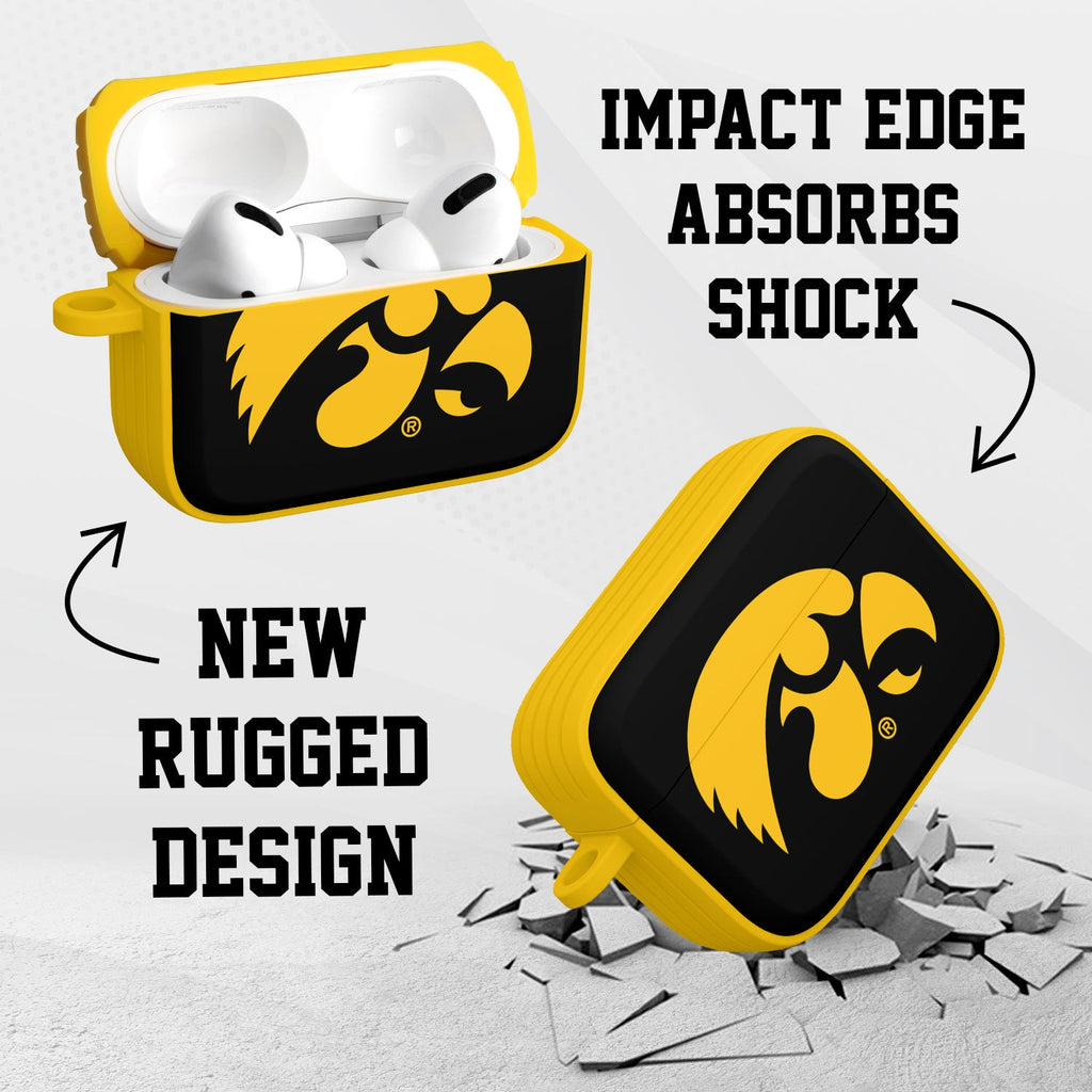 Iowa Hawkeyes HDX AirPods Pro 1 & 2 Case Cover