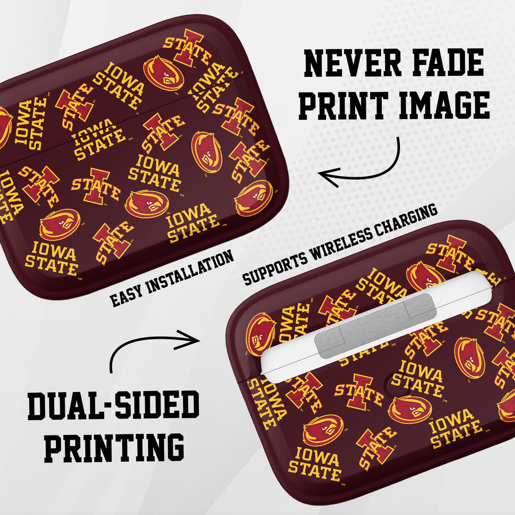 Iowa State Cyclones HDX AirPods Pro 1 & 2 Case Cover