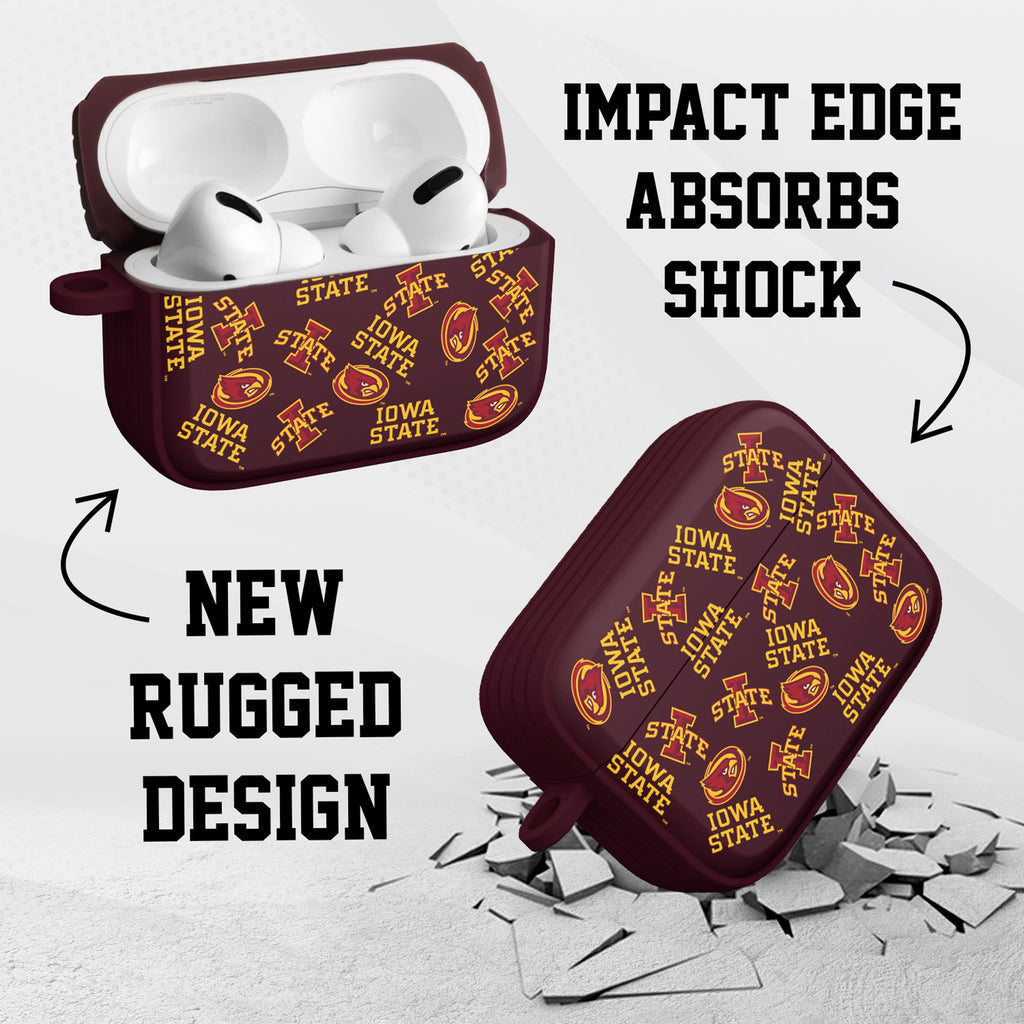 Iowa State Cyclones HDX AirPods Pro 1 & 2 Case Cover
