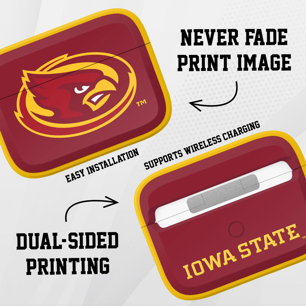 Iowa State Cyclones HDX AirPods Pro 1 & 2 Case Cover