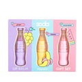 Soda Happy Lips Cosmetic Gift Set - Affordable Lip Care Bundle for Beauty Lovers