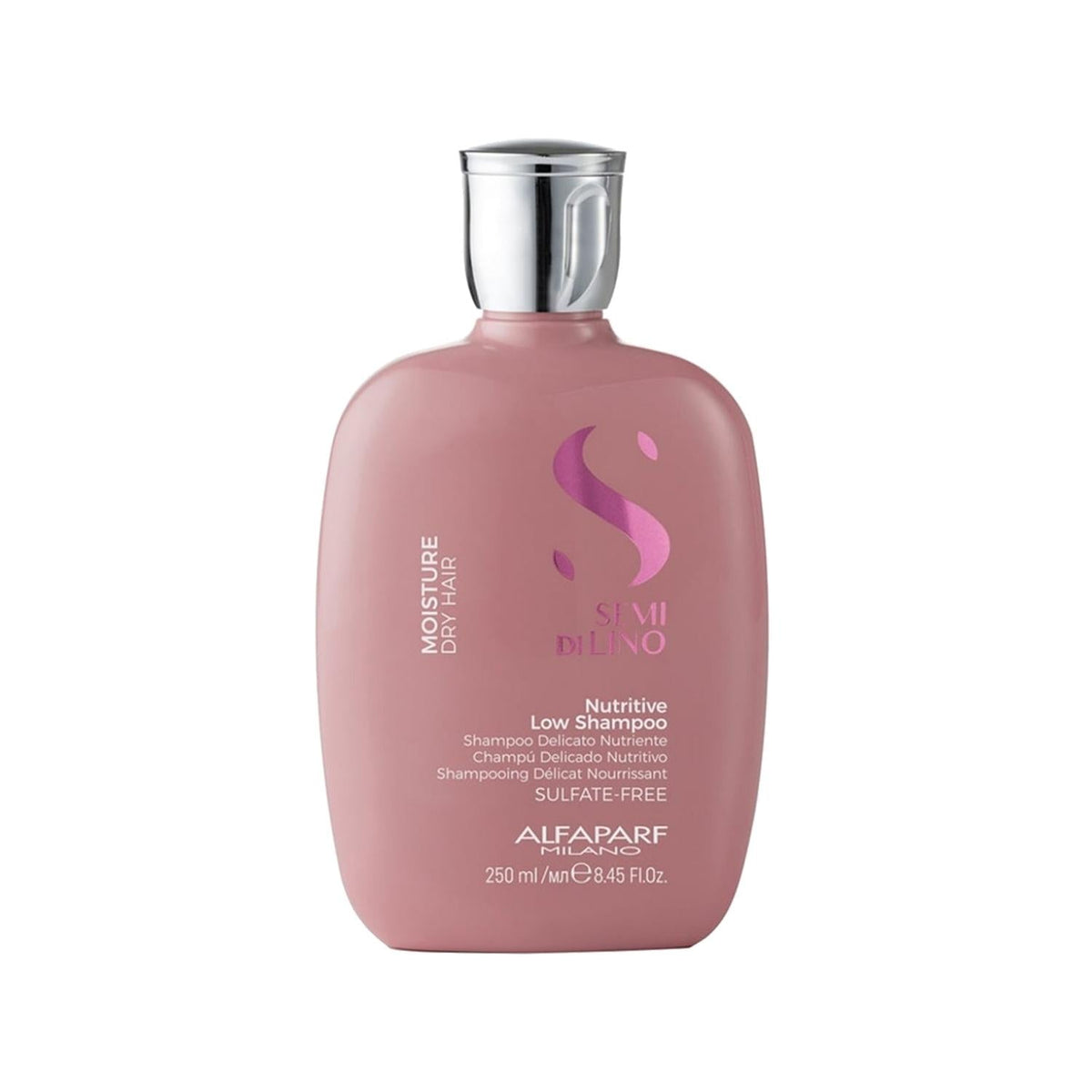 Alfaparf Semi Di Lino Moisture Nutritive Low Shampoo 250ml - Nourishing & Hydrating for Dry Hair