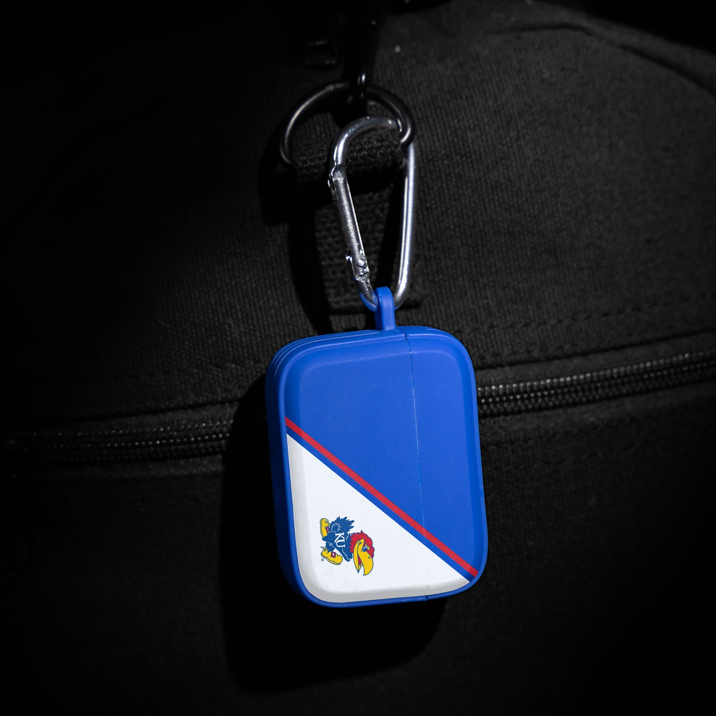 Kansas Jayhawks HDX Champion Series Apple AirPods Pro 1 & 2 Case Cover