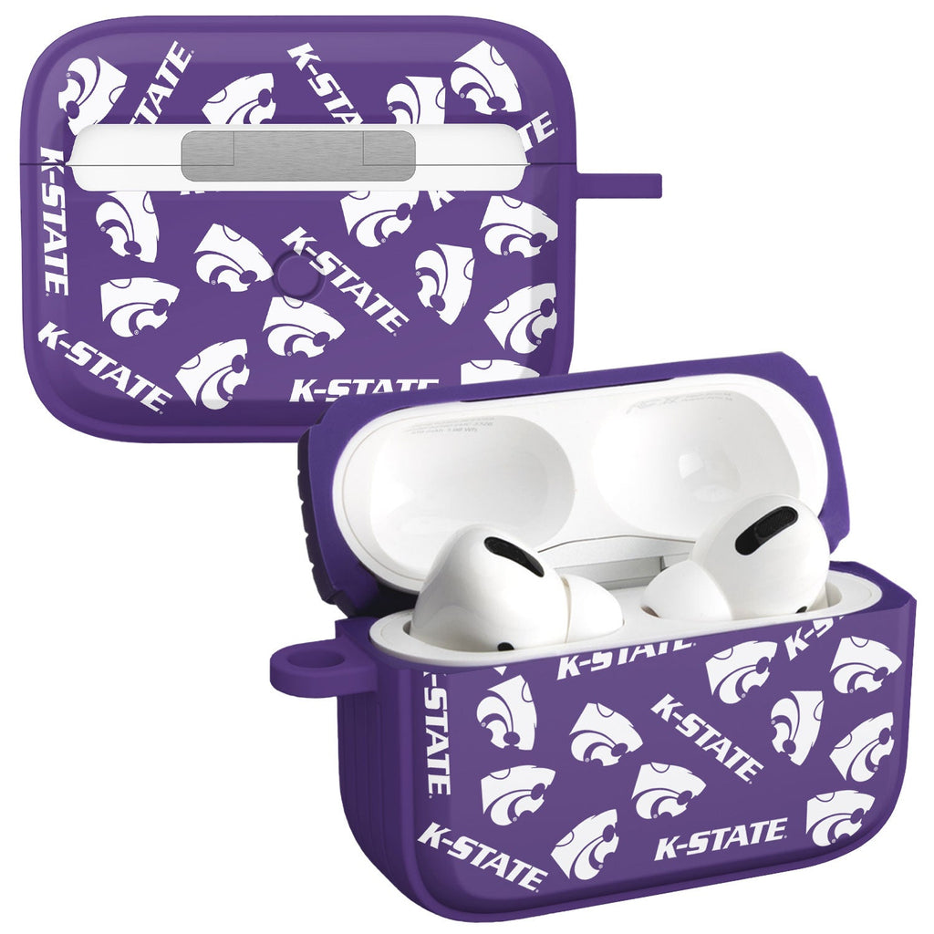 Kansas State Wildcats HDX Apple Airpods Pro 1 & 2 Case Cover