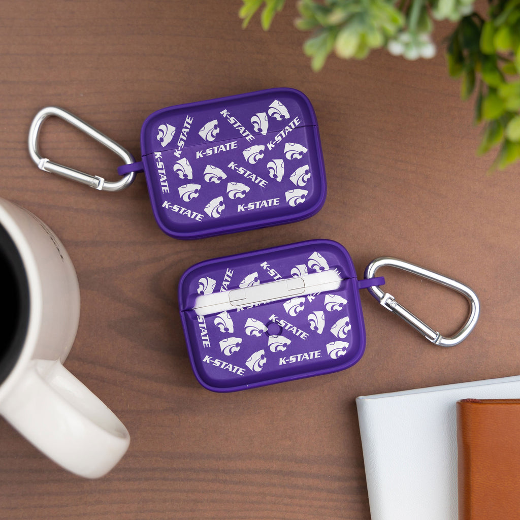 Kansas State Wildcats HDX Apple Airpods Pro 1 & 2 Case Cover