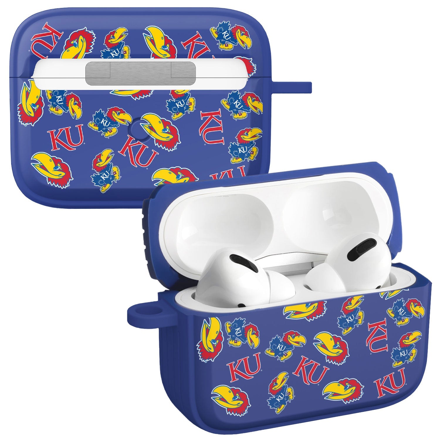 Kansas Jayhawks HDX AirPods Pro 1 & 2 Case Cover