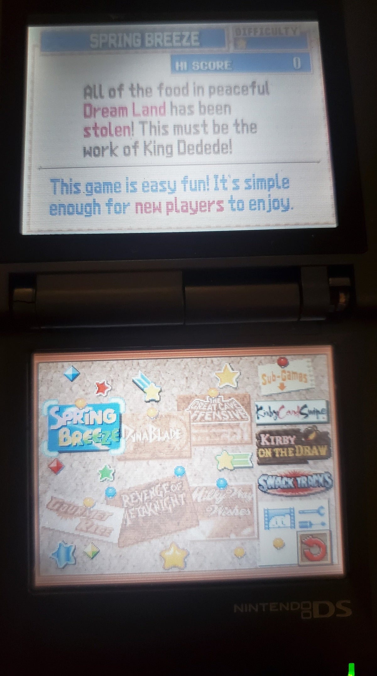 Kirby Super Star Ultra NDS Video Game Cartridge Nintendo DS 2008