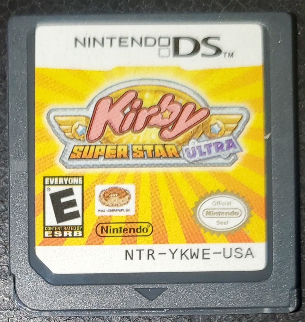 Kirby Super Star Ultra NDS Video Game Cartridge Nintendo DS 2008