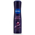 Nivea Pearly Beauty Deodorant: Long-Lasting Odor Protection & Fine Fragrance Spray for Women - 150 ml